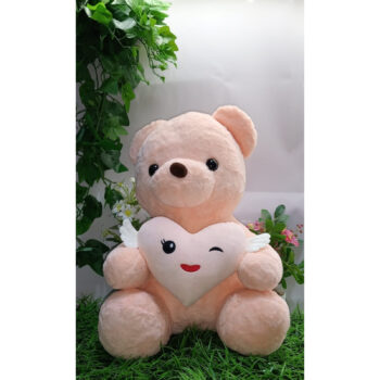 Pink Emoji Teddy Bear 60CM