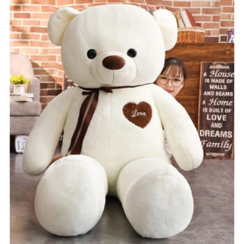 White Teddy Bear 60CM N.T